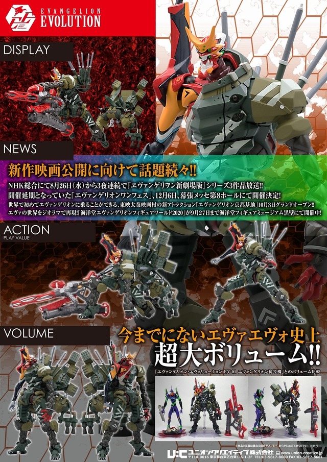 シン・エヴァンゲリオン劇場版」新2号機α、アクションフィギュア化 