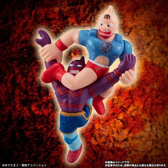 「キン肉マン キンケシフルカラープレミアムvol.5」　ワザケシ「マッスル・スパーク＜キン肉マンVSキン肉マン スーパー・フェニックス」4,800円（税込）（C）ゆでたまご・東映アニメーション（C）ゆでたまご/集英社