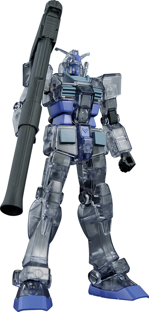 F賞：エントリーグレード RX‐78‐3 G‐3ガンダム ソリッドクリア 1回790円（税込）（C）創通・サンライズ