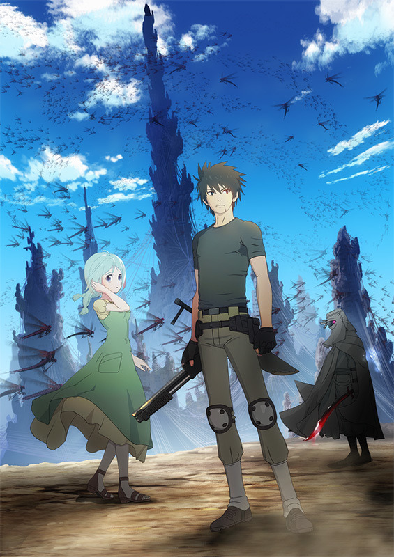 『虫籠のカガステル』キービジュアル（C）2019 橋本花鳥／徳間書店・「虫籠のカガステル」製作委員会