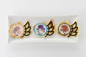 「ちびきゃらノルンマーク餃子～暁人＆平士＆ロンVer.～」(C)IDEA FACTORY