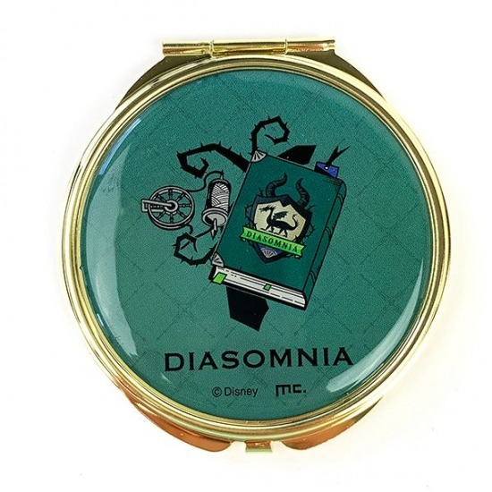 「ディズニー ツイステッドワンダーランド コンパクトミラー　ディアソムニア寮」（C）マリモクラフト（C）Disney
