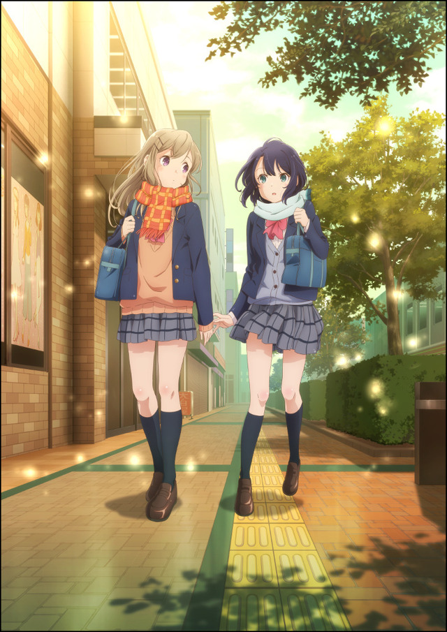 『安達としまむら』ティザービジュアル（C）2019 入間人間/KADOKAWA/安達としまむら製作委員会