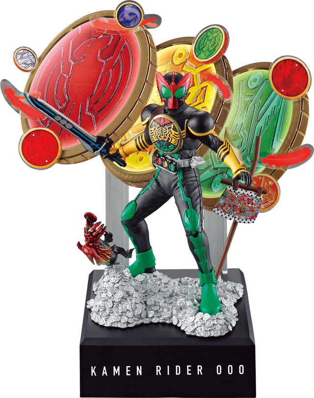 「A賞：WORLDLISE 仮面ライダーオーズ」 1回680円（税込）（C）石森プロ・東映