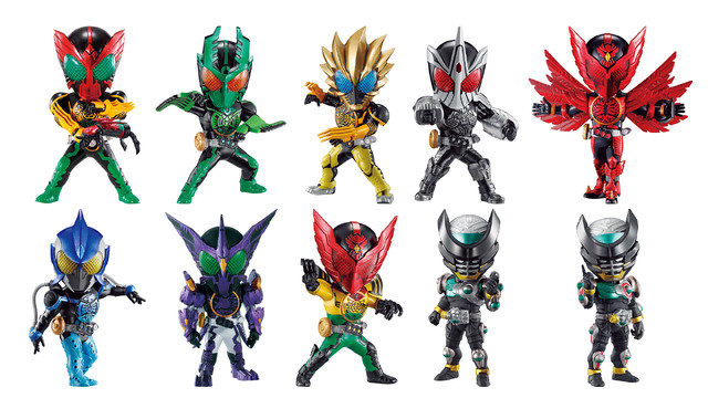 仮面ライダー オーズ W 放送10周年記念 珠玉のジオラマフィギュアが当たる一番くじ登場 アニメ アニメ