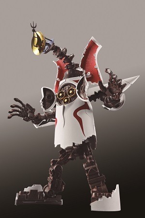 「超合金 太陽の塔のロボ」(C)TARO OKAMOTO／(C)BANDAI