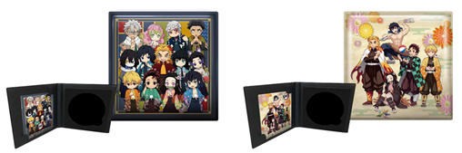 「『鬼滅の刃』弐ノ章-戯典-（にのしょう ぎてん）」缶バッジスリーブケース (全2種)　（C）吾峠呼世晴／集英社・アニプレックス・ufotable