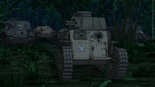 『ガールズ&パンツァー 最終章』第3話 特報場面カット（C）GIRLS und PANZER Finale Projekt