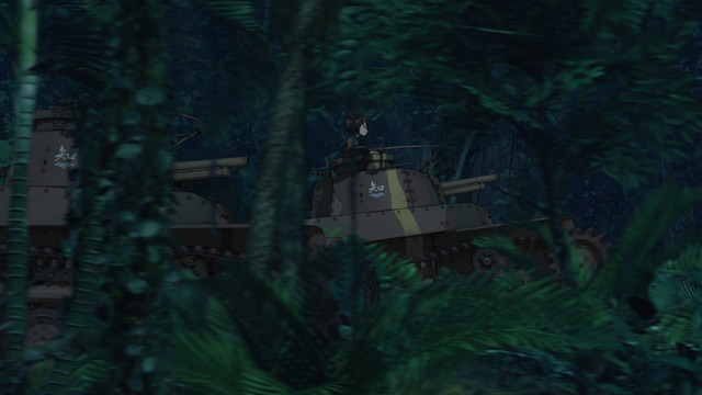 『ガールズ&パンツァー 最終章』第3話 特報場面カット（C）GIRLS und PANZER Finale Projekt