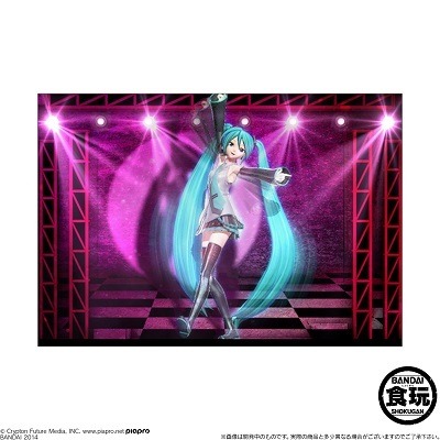 「初音ミク」3Dホログラムライブが500円で手のひらに　ハコビジョン第3弾