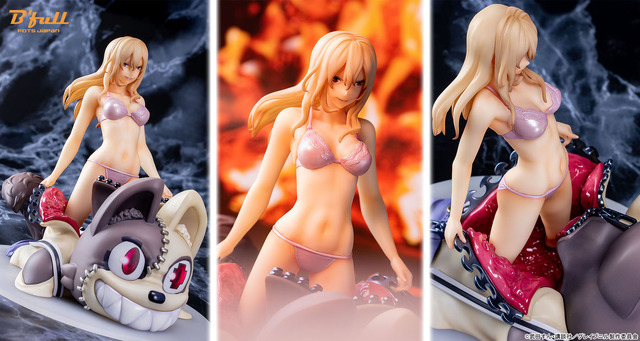 「グレイプニル『青木紅愛＆加賀谷修一』1/7スケール 塗装済み完成品フィギュア」19,000円（税抜）（C）武田すん・講談社／グレイプニル製作委員会