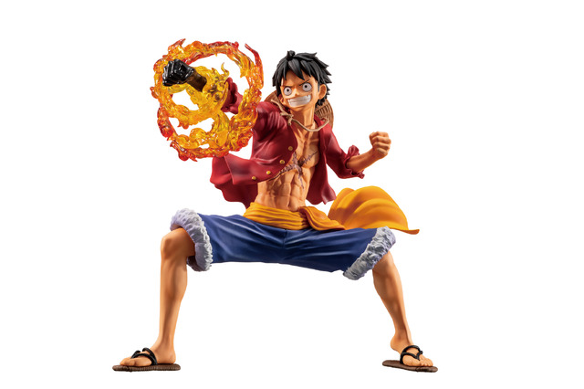 「一番くじ ワンピース with ONE PIECE TREASURE CRUISE」A賞：モンキー・D・ルフィ トレジャークルーズ フィギュア(全1種) 約14cm（C）尾田栄一郎／集英社・フジテレビ・東映アニメーション（C）BANDAI NAMCO Entertainment Inc.