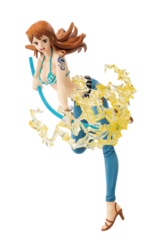 「一番くじ ワンピース with ONE PIECE TREASURE CRUISE」B賞：ナミ トレジャークルーズ フィギュア(全1種) 約18cm（C）尾田栄一郎／集英社・フジテレビ・東映アニメーション（C）BANDAI NAMCO Entertainment Inc.
