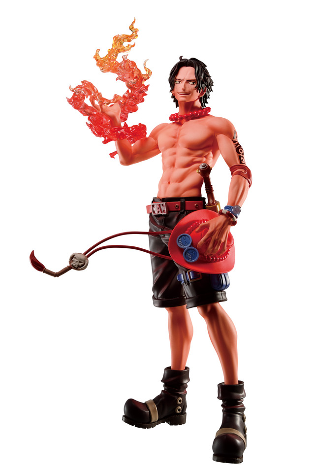 「一番くじ ワンピース with ONE PIECE TREASURE CRUISE」ラストワン賞：ポートガス・D・エース トレジャークルーズ フィギュア ラストワンカラーver. 約20cm（C）尾田栄一郎／集英社・フジテレビ・東映アニメーション（C）BANDAI NAMCO Entertainment Inc.