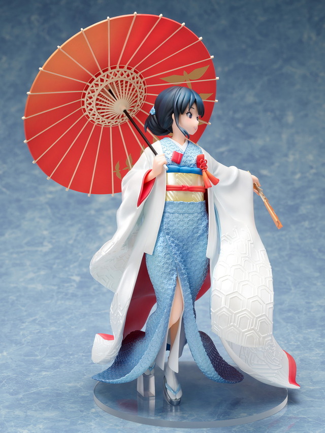 「宝多六花 -白無垢- 1/7スケールフィギュア」17,800円（税別）（C）円谷プロ（C）2018 TRIGGER・雨宮哲／「GRIDMAN」製作委員会