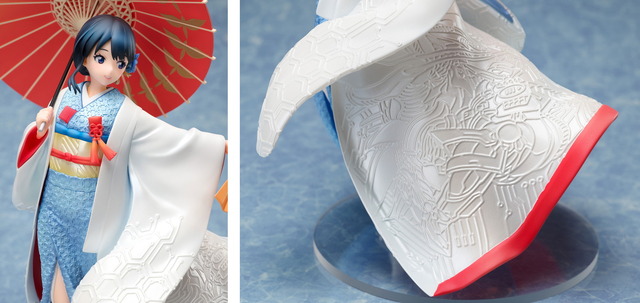 「宝多六花 -白無垢- 1/7スケールフィギュア」17,800円（税別）（C）円谷プロ（C）2018 TRIGGER・雨宮哲／「GRIDMAN」製作委員会