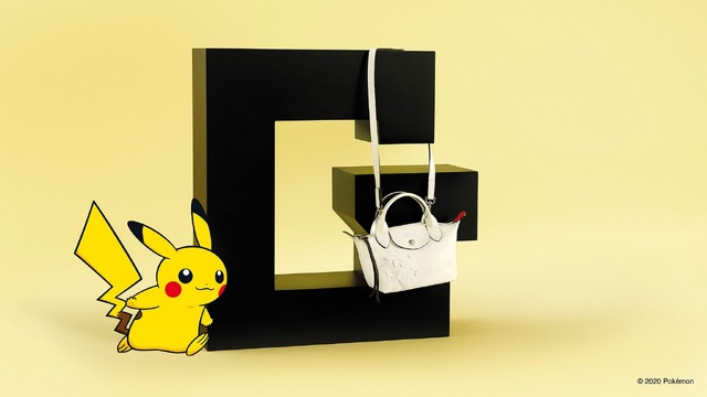 「Longchamp x Pokemon」（C）2020 Pokemon.（C）1995-2020 Nintendo/Creatures Inc./GAME FREAKinc.TM,（R）, and character names are trademarks of Nintendo