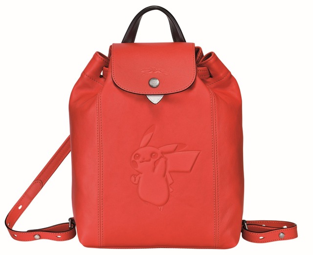 「Longchamp x Pokemon」Le Pliage Cuir Pokemon（C）2020 Pokemon.（C）1995-2020 Nintendo/Creatures Inc./GAME FREAKinc.TM,（R）, and character names are trademarks of Nintendo