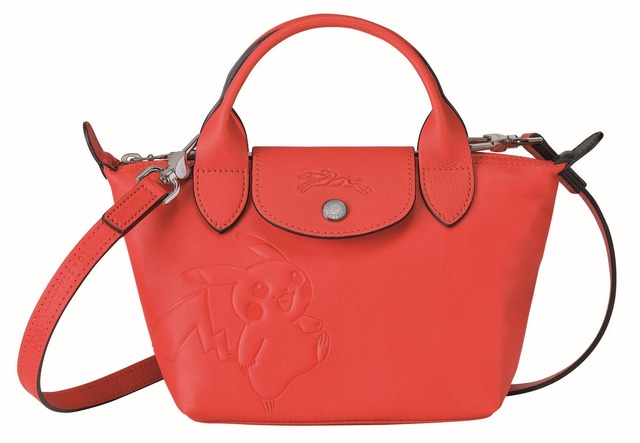 「Longchamp x Pokemon」Le Pliage Cuir Pokemon（C）2020 Pokemon.（C）1995-2020 Nintendo/Creatures Inc./GAME FREAKinc.TM,（R）, and character names are trademarks of Nintendo