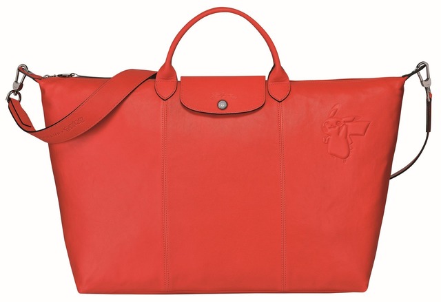 「Longchamp x Pokemon」Le Pliage Cuir Pokemon（C）2020 Pokemon.（C）1995-2020 Nintendo/Creatures Inc./GAME FREAKinc.TM,（R）, and character names are trademarks of Nintendo
