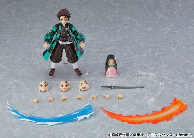 【DX】「figma 竈門炭治郎 DXエディション」10,500円(税込)／【通常版】「figma 竈門炭治郎」7,800円(税込)（C）峠呼世晴／集英社・アニプレックス・ufotable