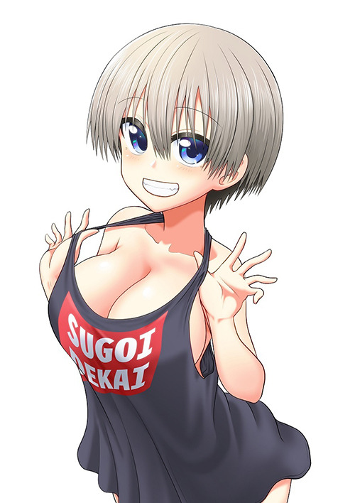 【BD&DVD1巻】原作者・丈&キャラクターデザイン・栗原学ダブル描き下ろしデジパック「SUGOI DOUBLE」2（C）2020　丈／KADOKAWA／宇崎ちゃん製作委員会