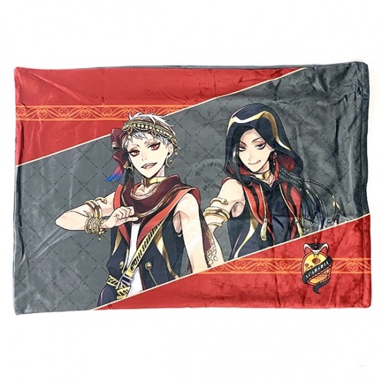 「ディズニー ツイステッドワンダーランド 枕カバー　スカラビア寮」(C)Disney