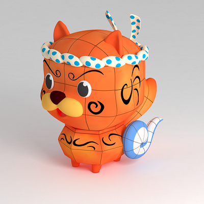 青森犬　(C)NiPo/47都道府犬民