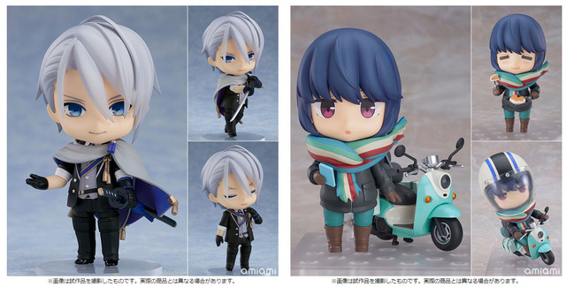 「ねんどろいど 刀剣乱舞-ONLINE- 山姥切長義」参考価格：5,200円(税込)（C）2015 EXNOA LLC/Nitroplus＆「ねんどろいど ゆるキャン△ 志摩リン ツーリングVer.」参考価格：8,000円（C）あfろ・芳文社／野外活動サークル