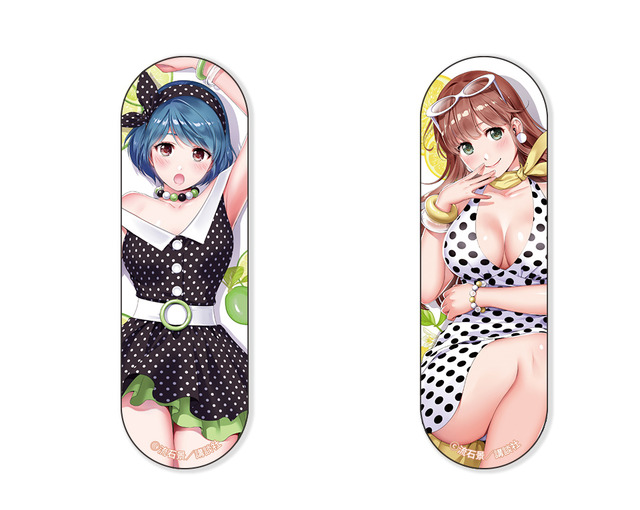 「ドメスティックな彼女 スマホバンド　橘陽菜・瑠衣（全2種）」2,500円（税別）（C）流石景・講談社／ドメカノ製作委員会