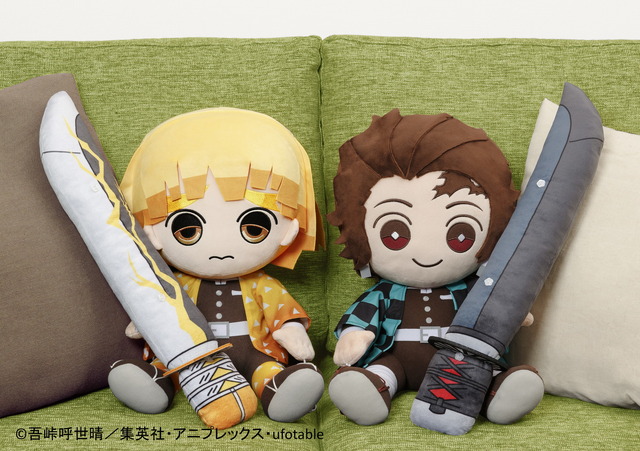 「PCクッション 鬼滅の刃」6,380円（税込／送料・手数料別途）（C）吾峠呼世晴／集英社・アニプレックス・ufotable