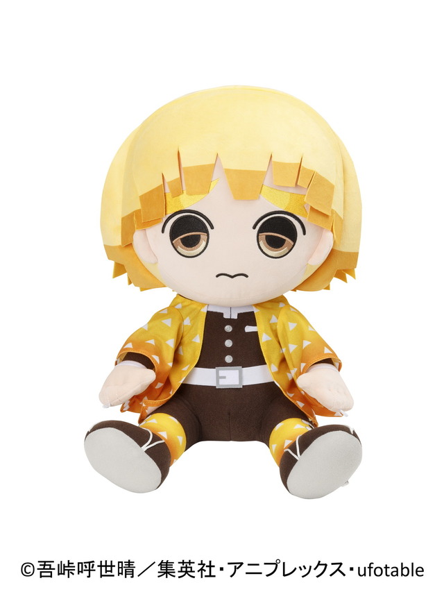 「PCクッション 鬼滅の刃　善逸」6,380円（税込／送料・手数料別途）（C）吾峠呼世晴／集英社・アニプレックス・ufotable