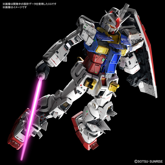 「PERFECT GRADE UNLEASHED 1/60 RX-78-2ガンダム」27,500円・税10%込／25,000円・税抜（C）創通・サンライズ