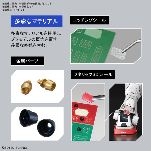 「PERFECT GRADE UNLEASHED 1/60 RX-78-2ガンダム」27,500円・税10%込／25,000円・税抜（C）創通・サンライズ