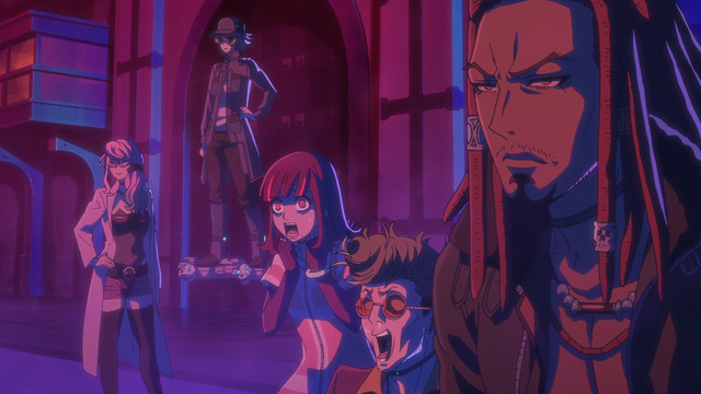 『アクダマドライブ』＃1「SE7EN」先行場面カット（C）ぴえろ・TooKyoGames／アクダマドライブ製作委員会