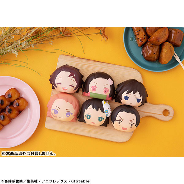 「ふかふかスクイーズパン 鬼滅の刃 第4弾 6個入りBOX」／「ふかふかスクイーズパン 鬼滅の刃 第5弾 6個入りBOX」各5,610円（税込）（C）吾峠呼世晴／集英社・アニプレックス・ufotable.