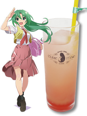 『ひぐらしのなく頃に』カフェ 【ドリンク】￥600＋税（ドリンクセット不可）園崎魅音（C）2020竜騎士07／ひぐらしのなく頃に製作委員会