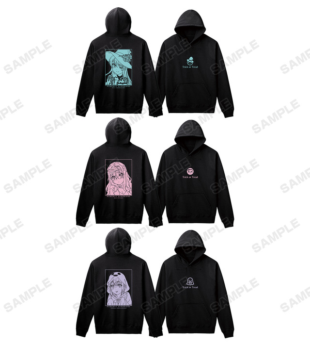 描き下ろしイラスト ハロウィンver.パーカー (全3種)（C）2018 鴨志田 一／ＫＡＤＯＫＡＷＡ　アスキー・メディアワークス／青ブタ Project