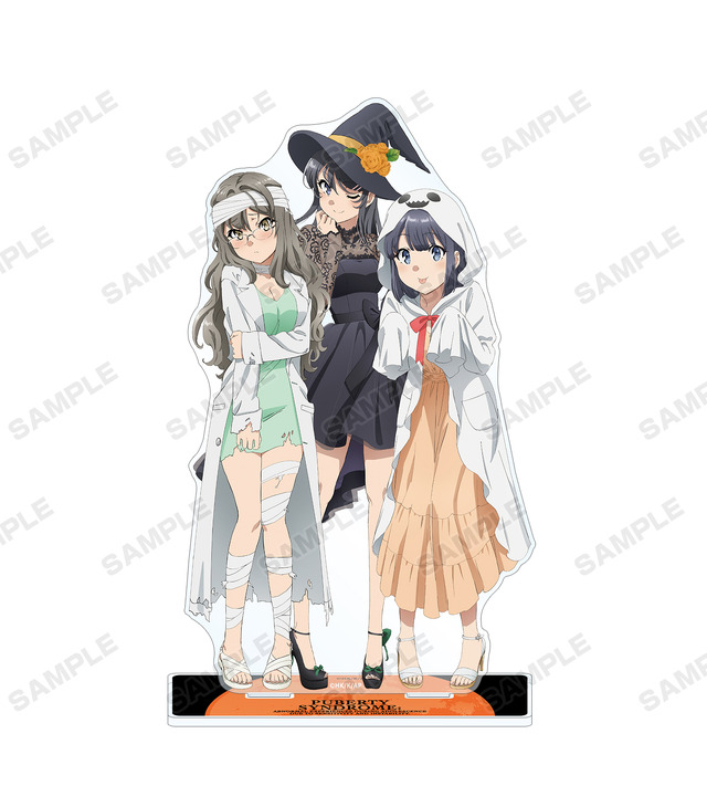 描き下ろしイラスト ハロウィンver. BIGアクリルスタンド (全1種)（C）2018 鴨志田 一／ＫＡＤＯＫＡＷＡ　アスキー・メディアワークス／青ブタ Project