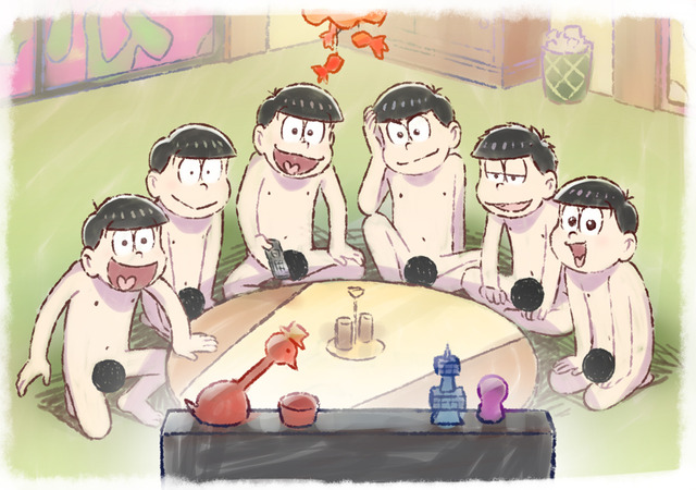 おそ松さん 第3期 放送開始まであと少し 6つ子たちの全裸待機ビジュアルが公開 アニメ アニメ