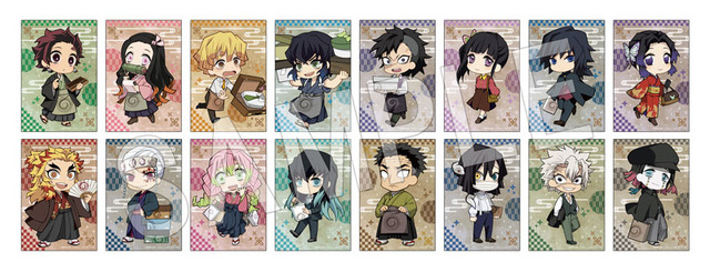 【お買上げ抽選会】C賞：ポストカード（全16種）コンプリートセット／D賞：ポストカード（全16種）ランダム1枚（C）吾峠呼世晴／集英社・アニプレックス・ufotable