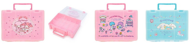 収納ケース（全3種）　各2,750円 （C）’76, ‘01, ‘20 SANRIO 著作（株）サンリオ