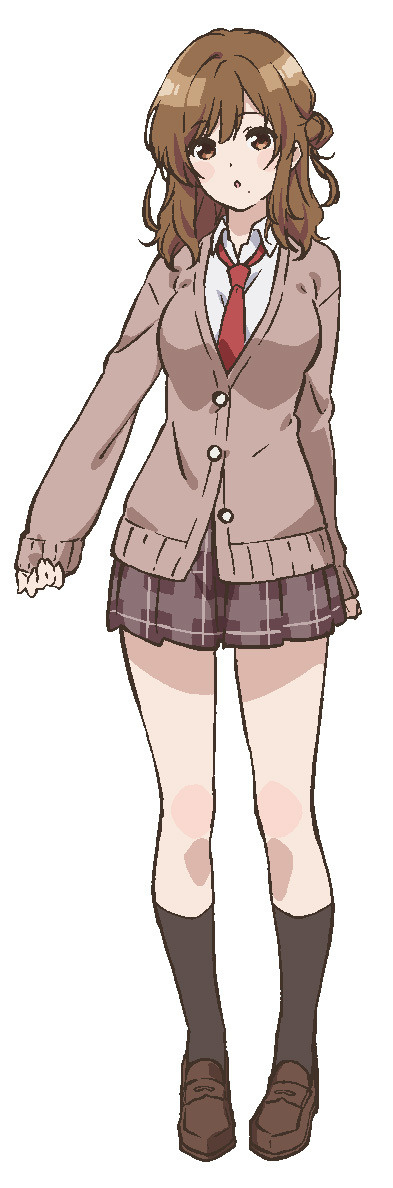 泉優鈴（声：稗田寧々）（C）屋久ユウキ・小学館／「弱キャラ友崎くん」製作委員会