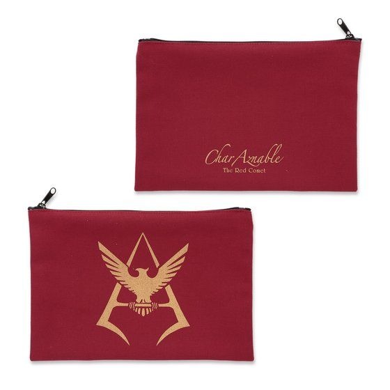 「機動戦士ガンダム シャアマークゴールドVer. ポーチ」1,650円（税込）（C）創通・サンライズ