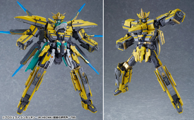 「MODEROID シンカリオン E5×ドクターイエロー」「MODEROID シンカリオン ドクターイエロー」（C）プロジェクト シンカリオン・JR-HECWK/超進化研究所・TBS