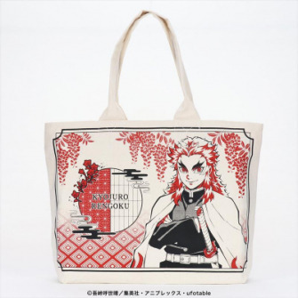 「鬼滅の刃」でかトート／煉獄杏寿郎 2,880円（税抜）（C）吾峠呼世晴／集英社・アニプレックス・ufotable