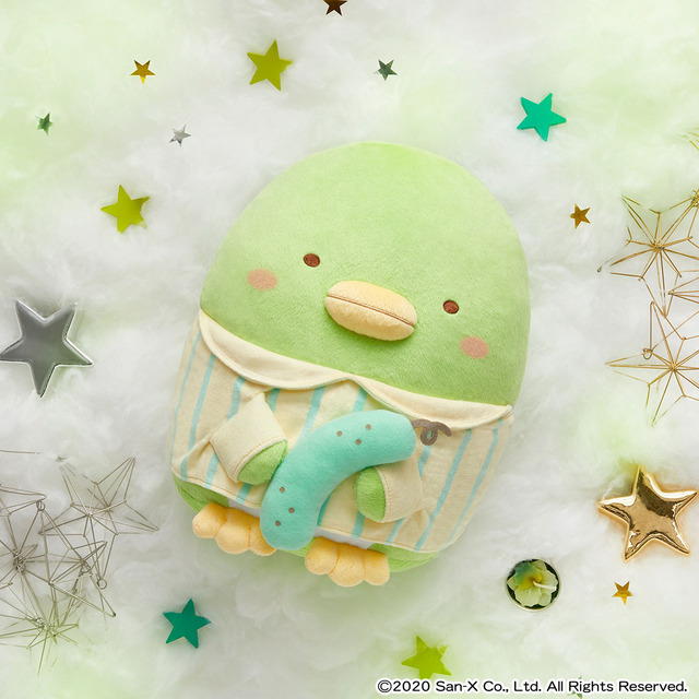 「B賞：ぺんぎん？おやすみっコぬいぐるみ（イメージ）」1回 650円（税込）（C）2020 San-X Co., Ltd. All Rights Reserved.