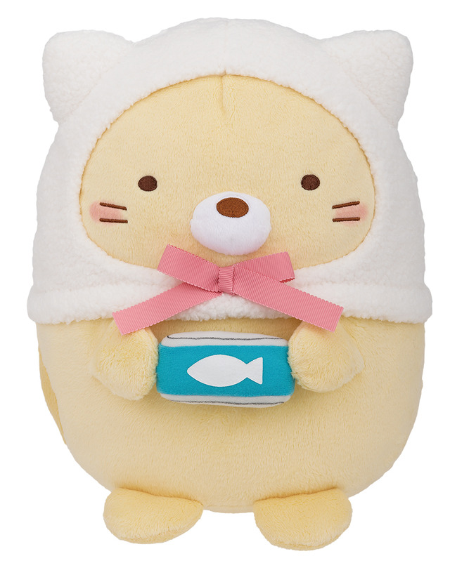 「C賞：ねこおやすみっコぬいぐるみ」1回 650円（税込）（C）2020 San-X Co., Ltd. All Rights Reserved.