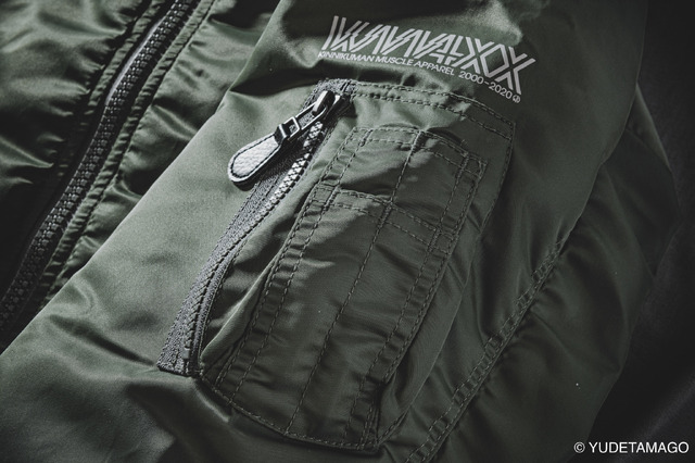 「キン肉マン×AVIREX MA-1 [SOLDIER TEAM]」30,000円（税別）（C）ゆでたまご