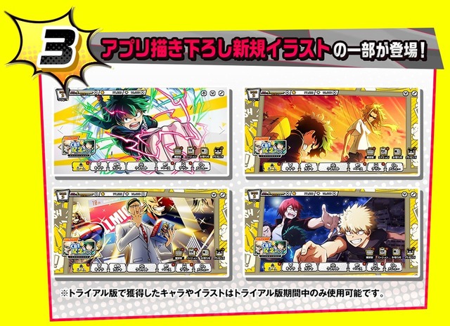 トライアル版（クローズドβテスト）（C）堀越耕平／集英社・僕のヒーローアカデミア製作委員会（C）BANDAI NAMCO Entertainment Inc.